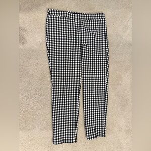 Black and White Checkered Pants